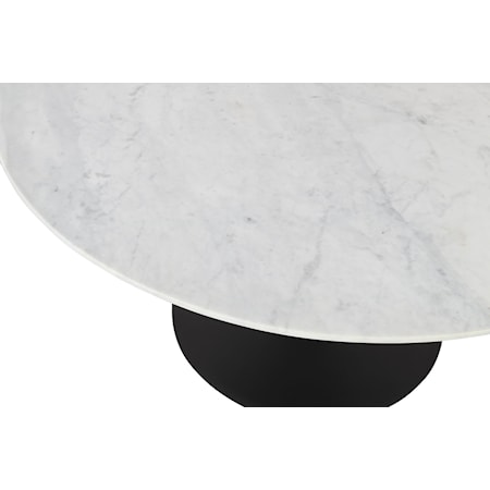 Round Marble Dining Table 54&quot;