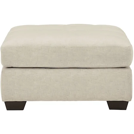 Oversized Accent Ottoman