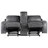 Steve Silver Keily Manual Motion Glider Recliner Loveseat