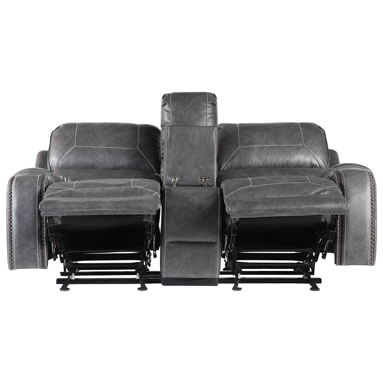 Steve Silver Keily Manual Motion Glider Recliner Loveseat