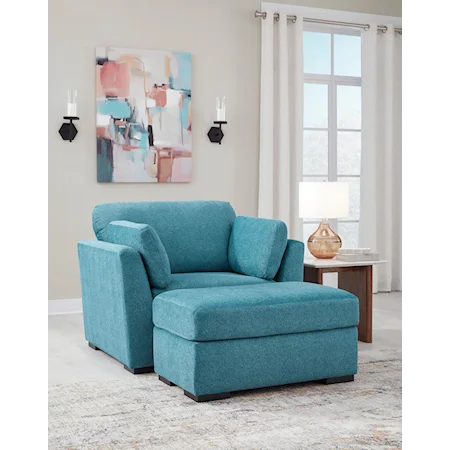 Oversized Chair And Ottoman