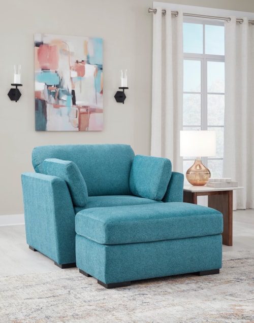 Oversized Chair And Ottoman