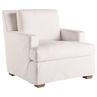 Contemporary Slipcover Chair