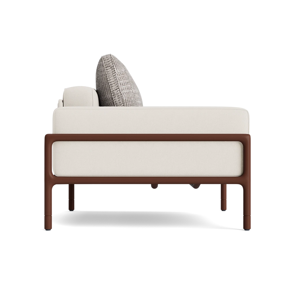 Oversized-Arm Club Lounge Chair