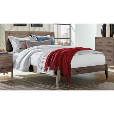 Queen Modern Platform Bed