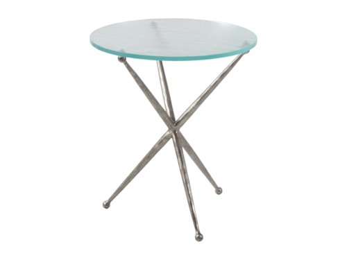 Contemporary Round End Table