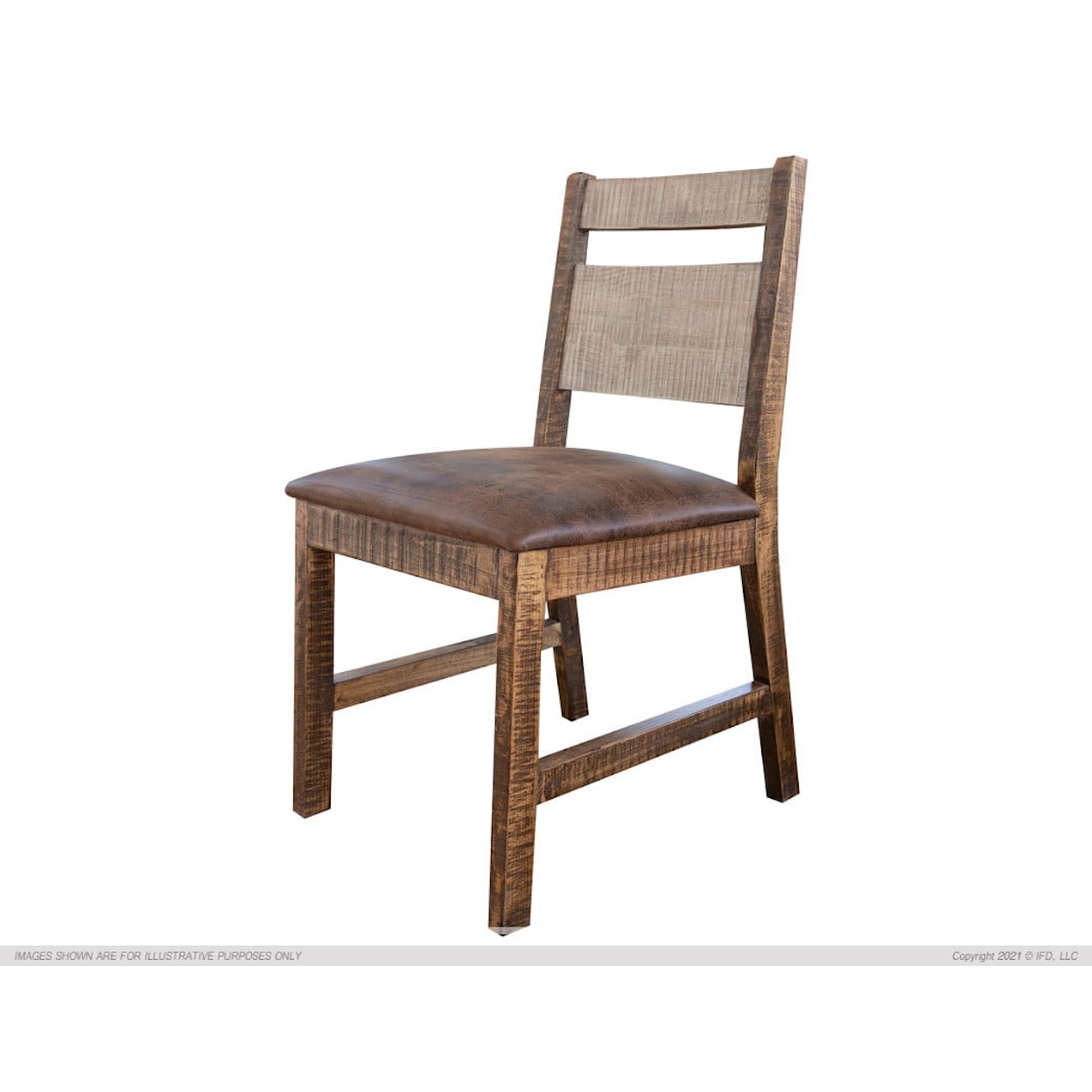 International Furniture Direct Antique  Solid Wood Dining Chair