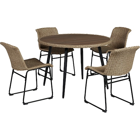 5-Piece Outdoor Dining Set