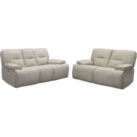 Power Reclining Sofa And Loveseat