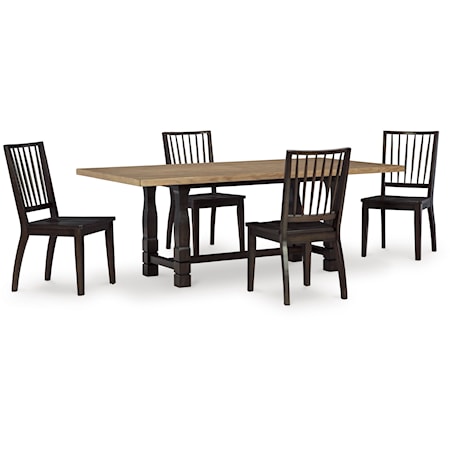 Casual 5-Piece Dining Set