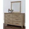 Vaughan-Bassett Passageways 6-Drawer Dresser