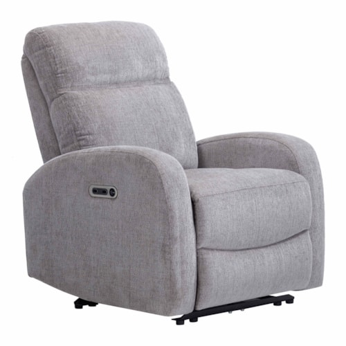 Contemporary Power Recliner with USB/USB-C Ports