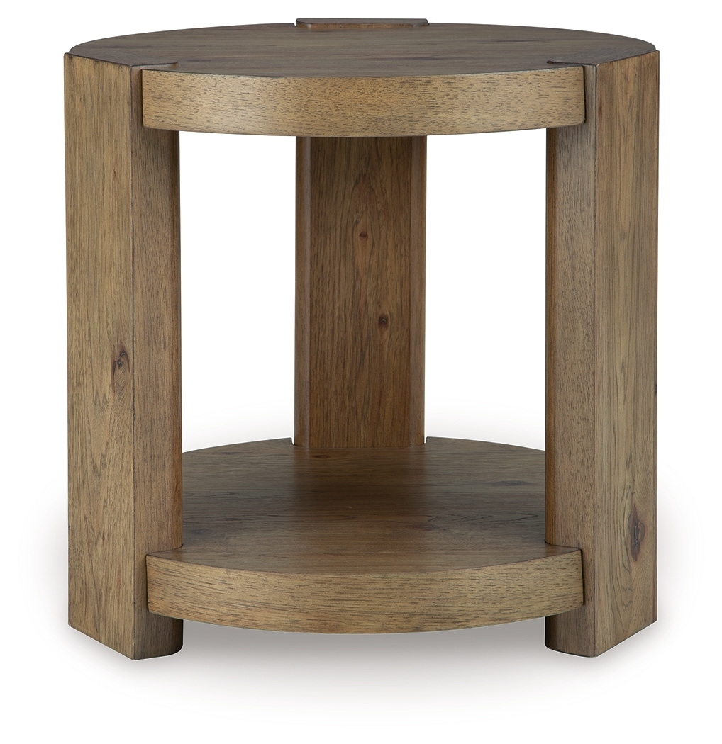 Signature Design by Ashley Flangren Round End Table