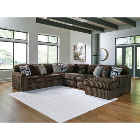 6-piece Sectional With Chaise