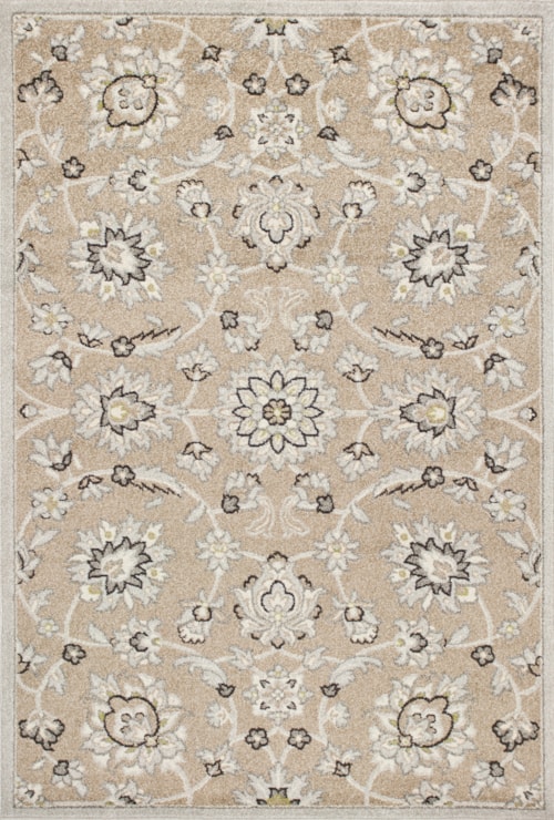 3'3" X 4'11" Beige/Grey Verona Area Rug