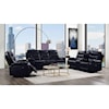 Acme Furniture Aashi Reclining Loveseat w/Console