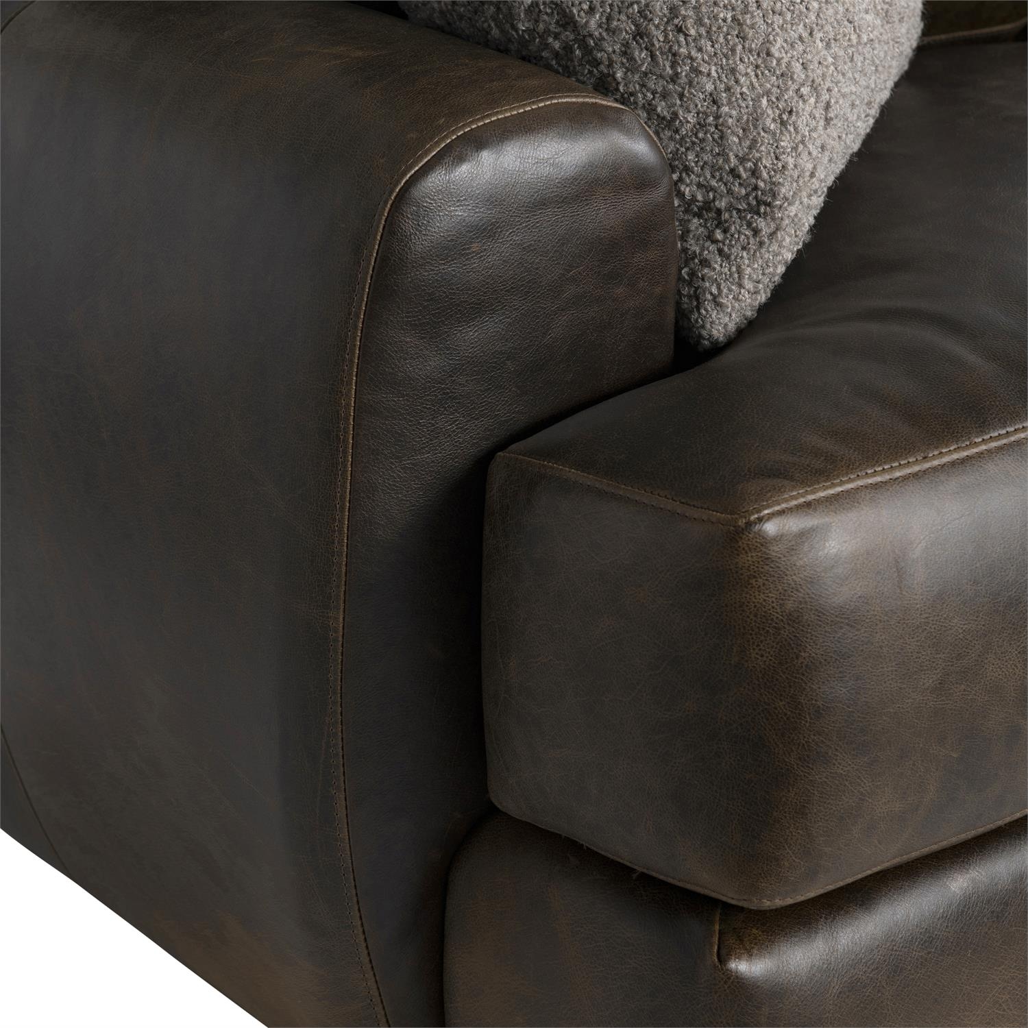 Cameron Leather Swivel Chair