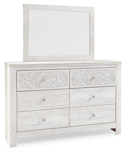 Dresser And Mirror