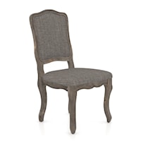 Traditional Upholstered Side Chair