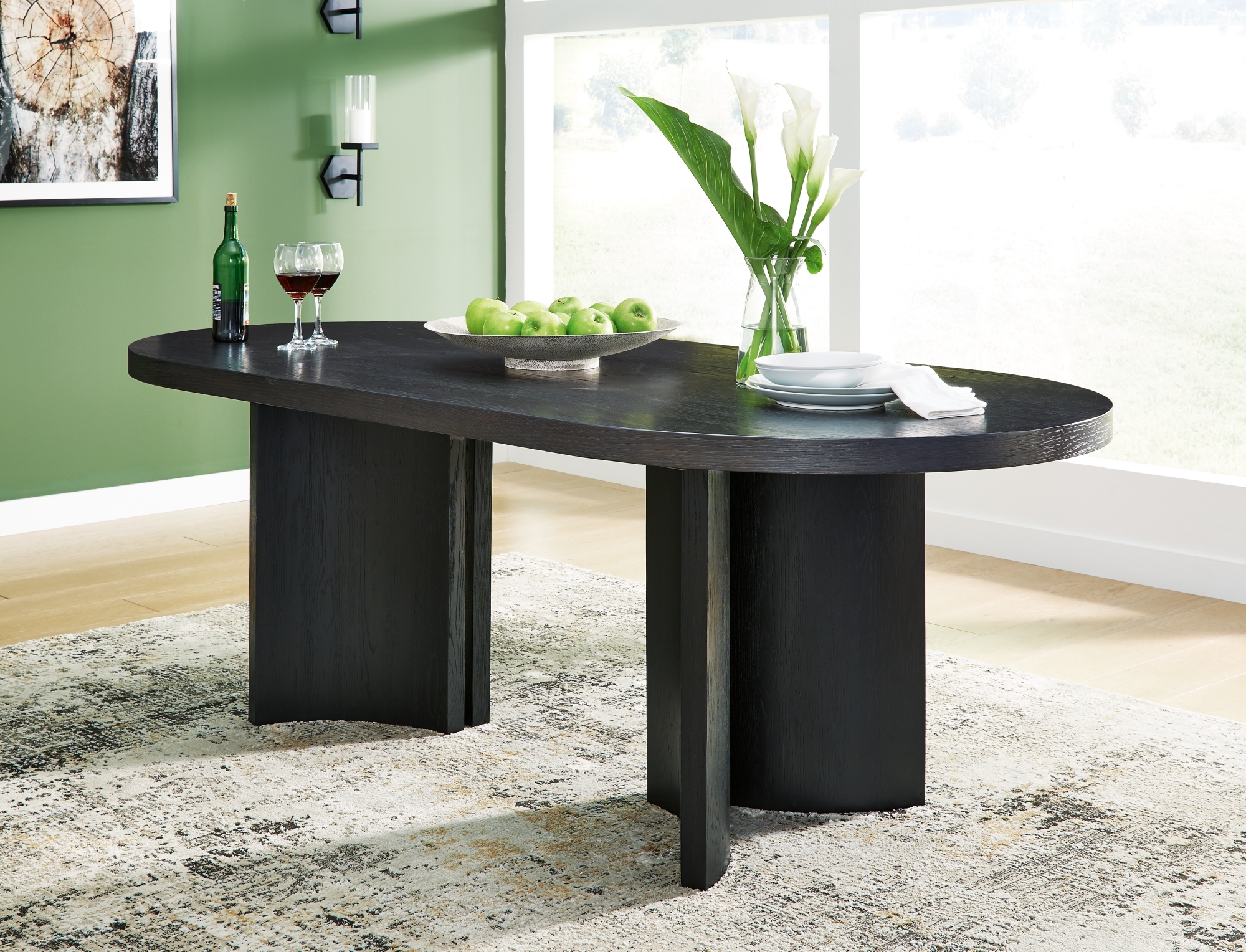 Oval Dining Table