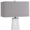 Uttermost Table Lamps Sycamore White Table Lamp