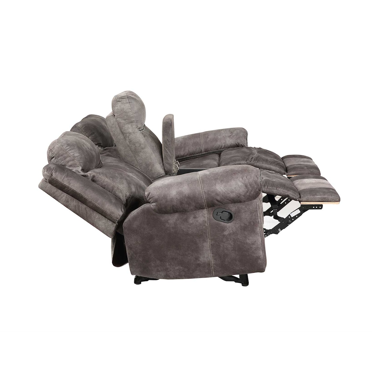 Steve Silver Memphis MEMPHIS GREY RECLINING LOVESEAT |