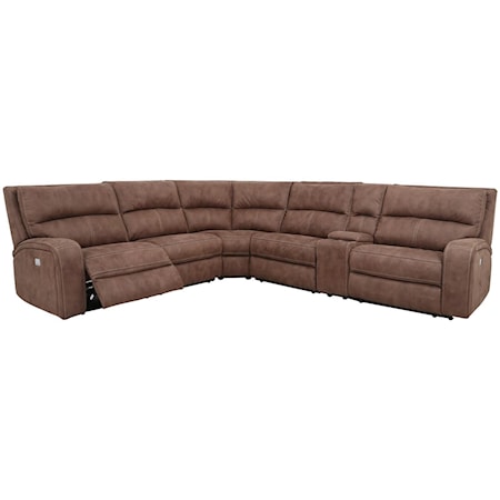 6-Piece Power Reclining Sectional