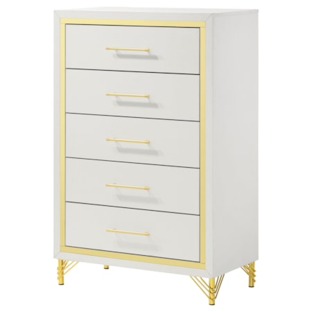 Lucia 5-drawer Bedroom Chest