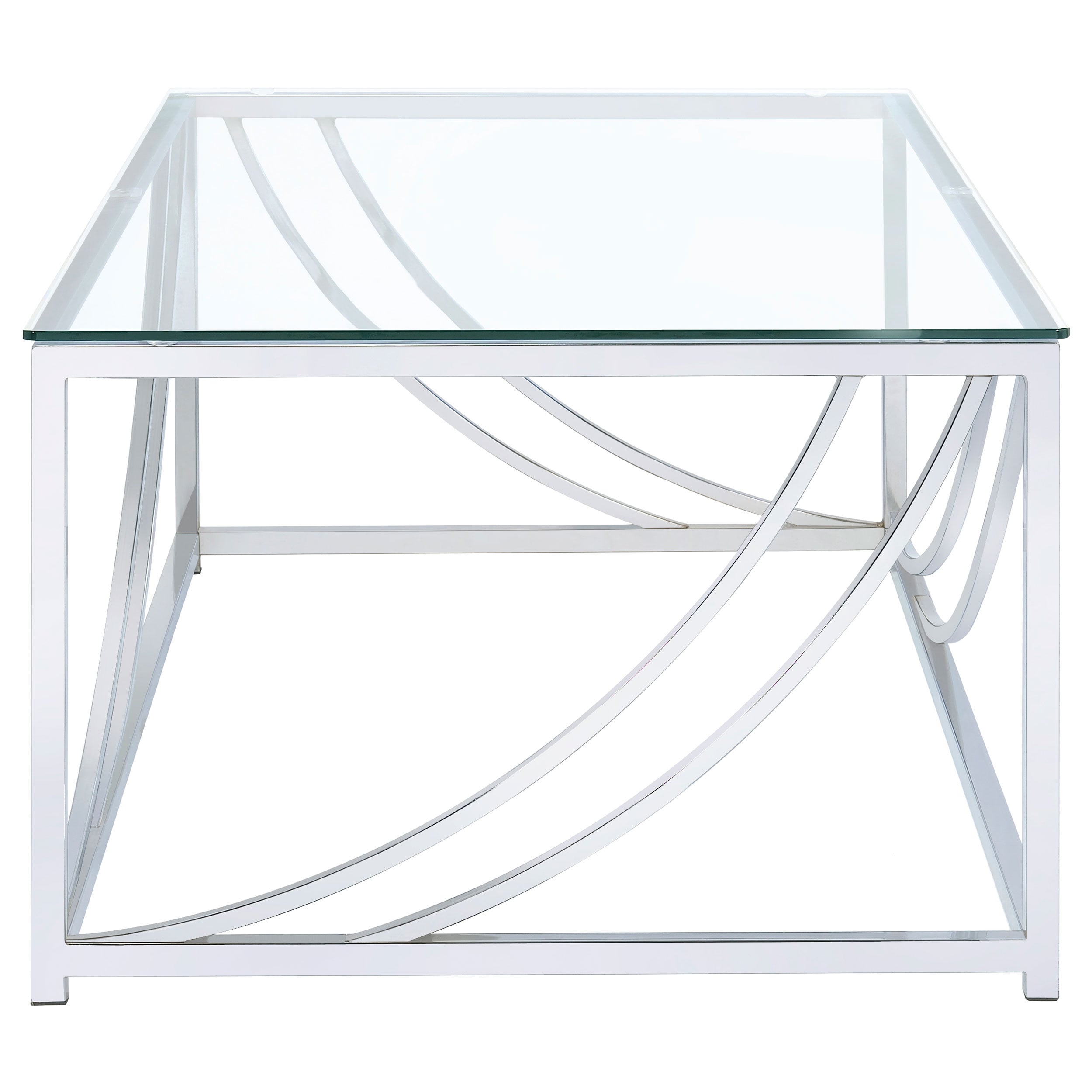 Lille Glass Top Coffee Table