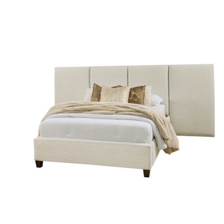 Queen Upholstered Wall Bed