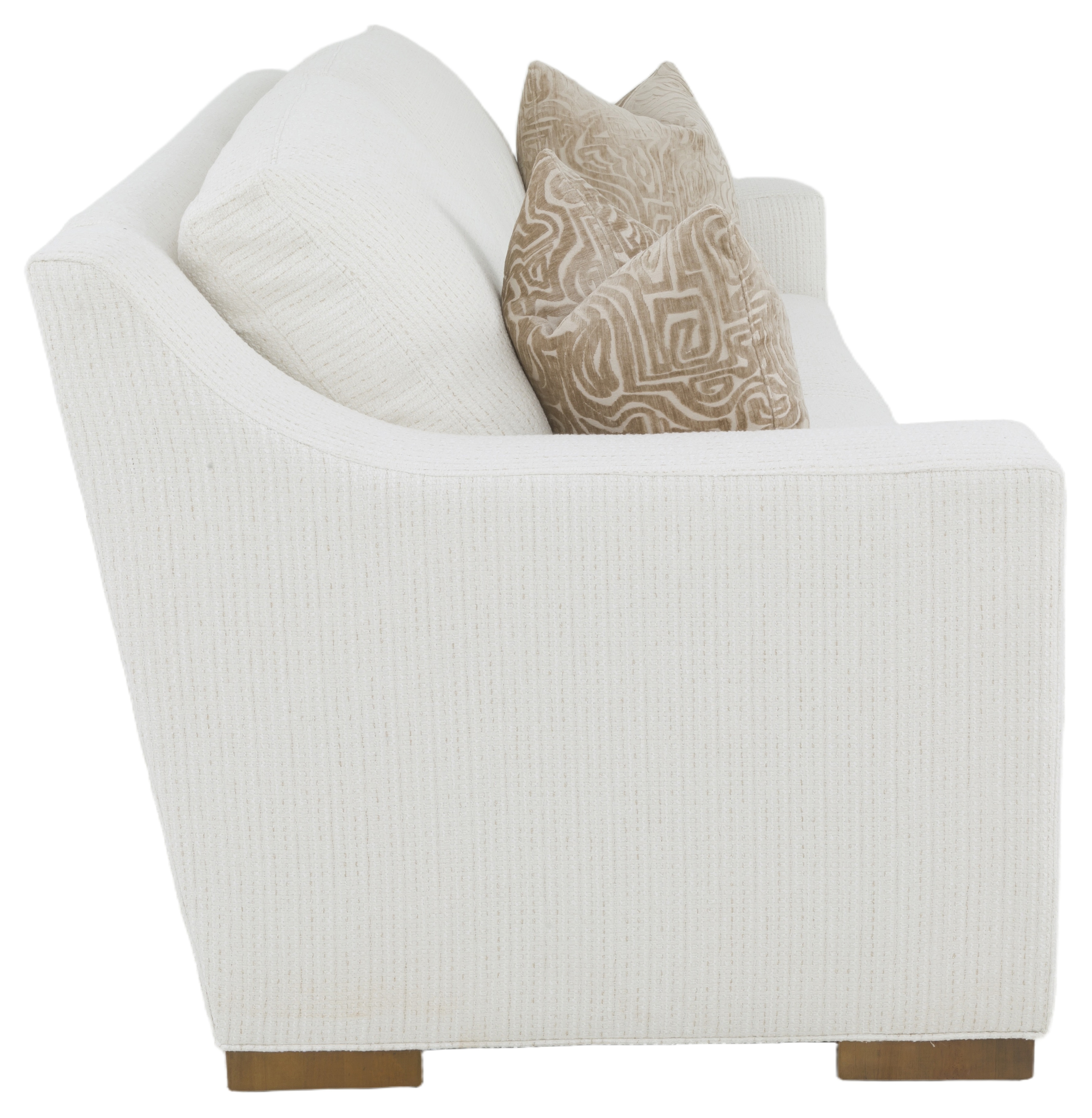 Sofa with 2 Throw Pillows