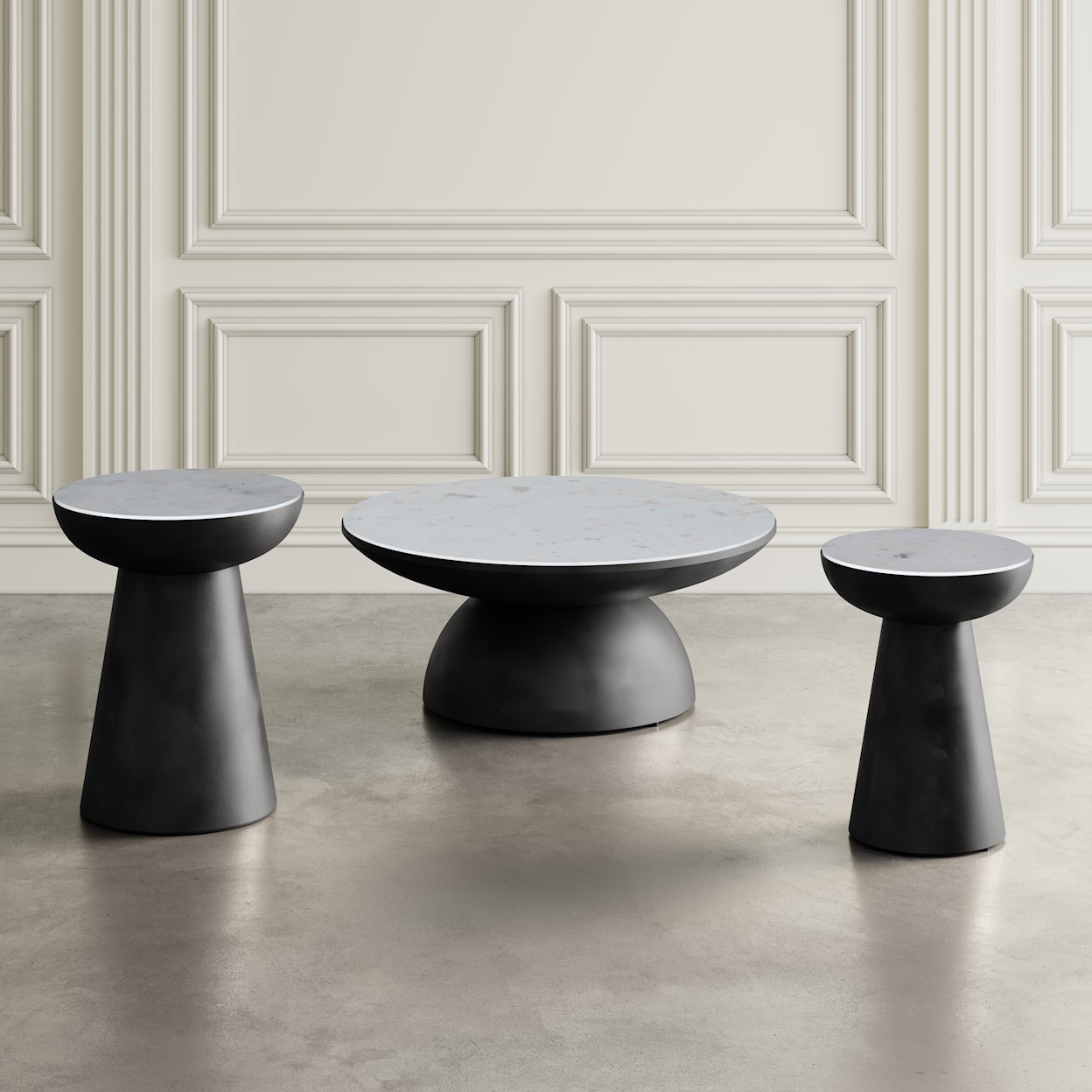 Jofran Circularity Round Chairside Table