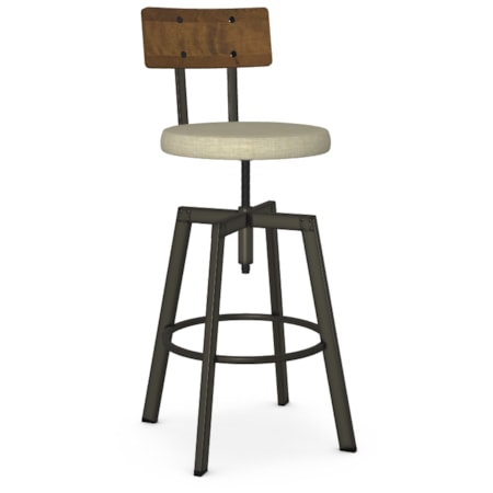 Adjustable Height Bar Stool