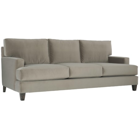 Mila Fabric Sofa Without Throw Pillows