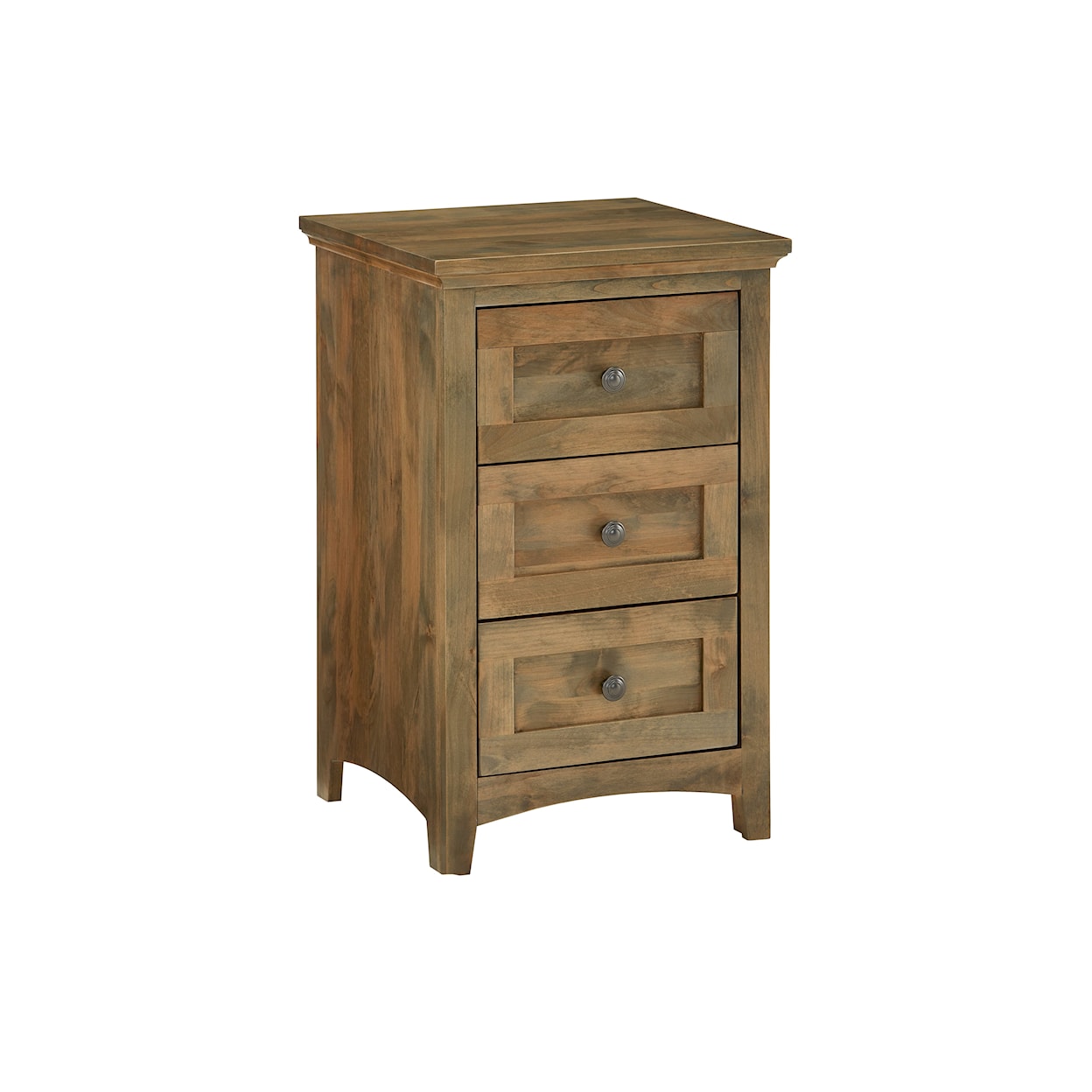 Archbold Furniture Emmerson 3-Drawer Nightstand