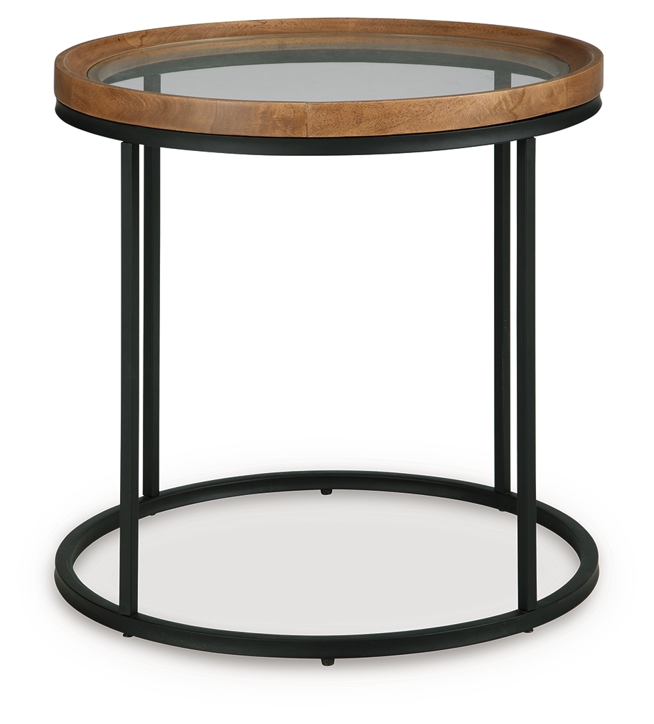 Signature Design by Ashley Noraluna Round End Table