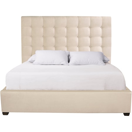 Avery Fabric Panel Bed Extended California King