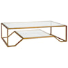 Artistica Artistica Metal Byron Rectangular Cocktail Table