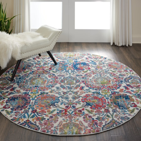 4&apos; Round  Rug