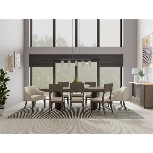 Riverside Furniture Sariel Upholstered Dining Host Chair