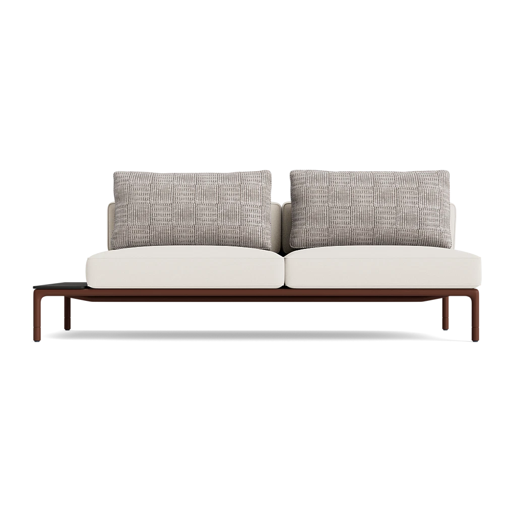 Moto Armless Sectional with Left Table