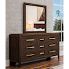 AAmerica Bryson 9-Drawer Dresser