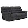 Benchcraft Wilhurst Reclining Sofa w/ Drop Down Table