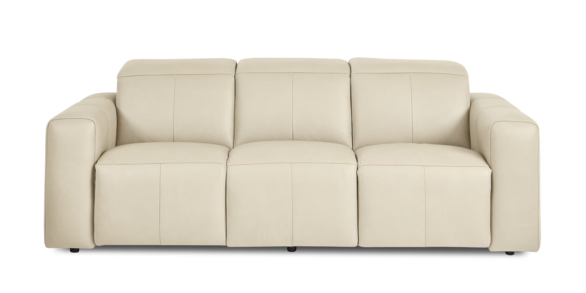 Airy Leather Power Reclining Sofa