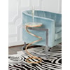 Powell Rian Spiral Drink Table Grey Agate