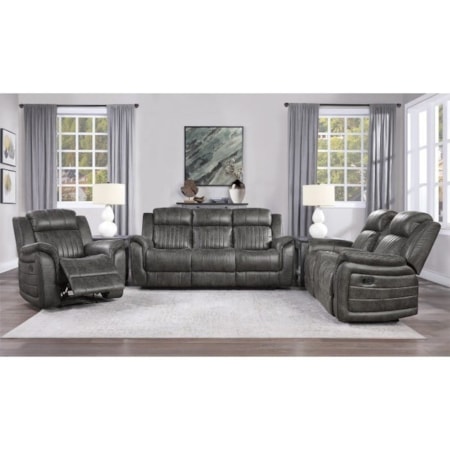 Double Reclining Sofa