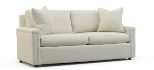 83" Two-Cushion Sofa with Key Arms