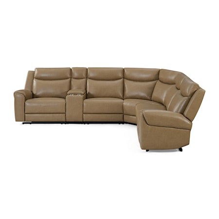 6-Piece Modular Power Reclining Sectional