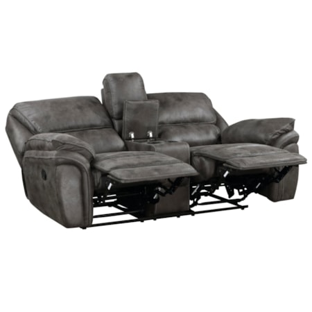 Dual Manual Reclining Loveseat