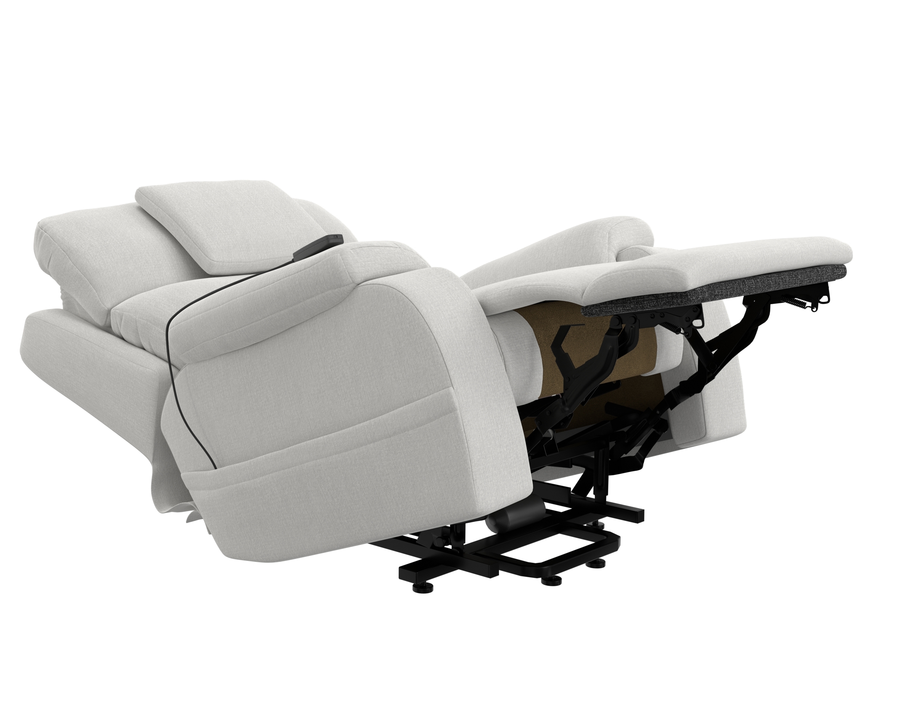 Catnapper Snoozer Power Lift Power Headrest Lay Flat Recliner